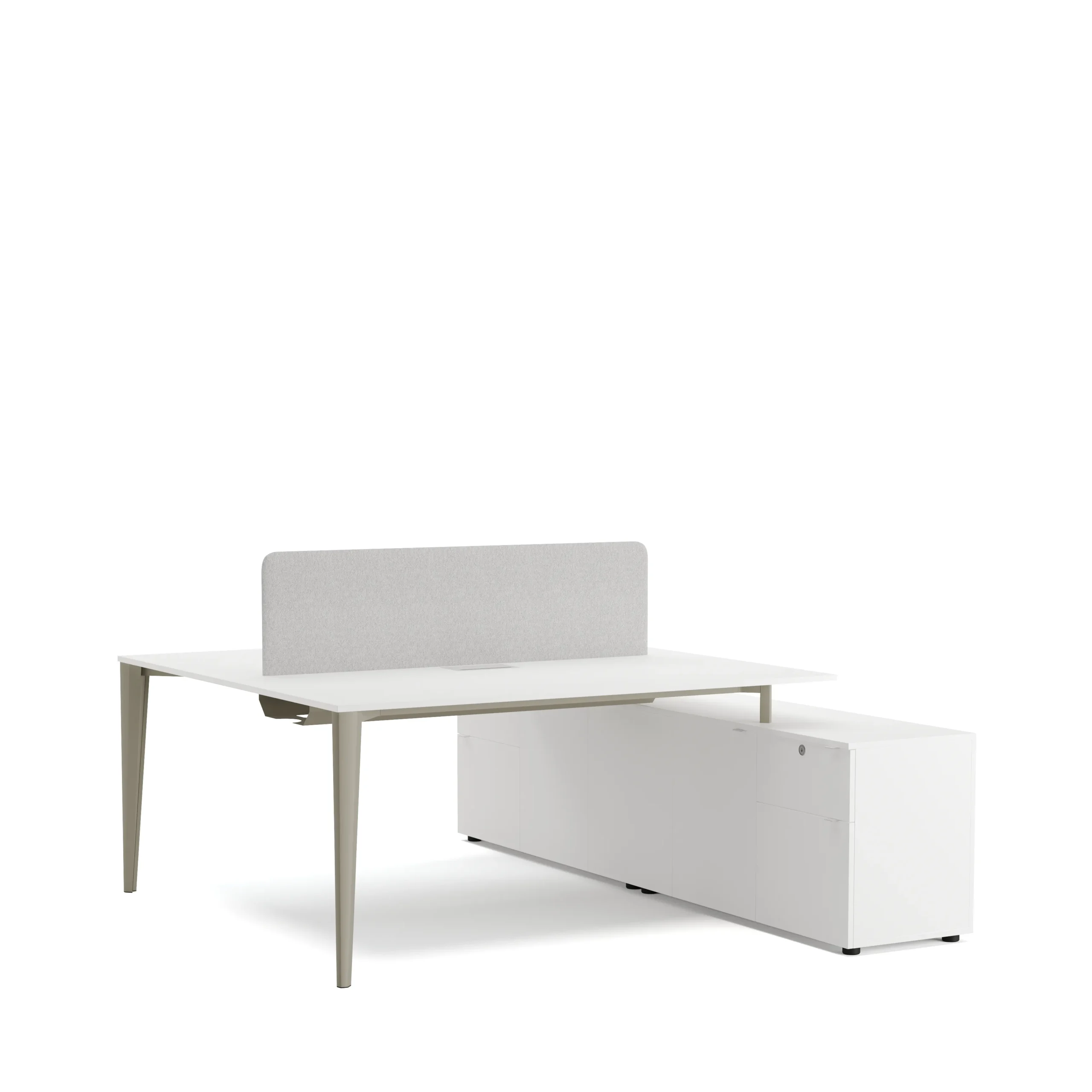 Marwood_Polo_Workstation_2P160160_SLV115_Studio_02 Polo - Görsel 1